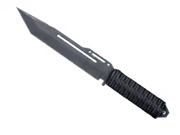 ★ Paracord Knife | Night Stripe (Field-Tested)